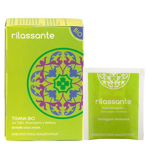 TISANA RILASSANTE BIO 20 FILTRI - Farmacianuova.eu
