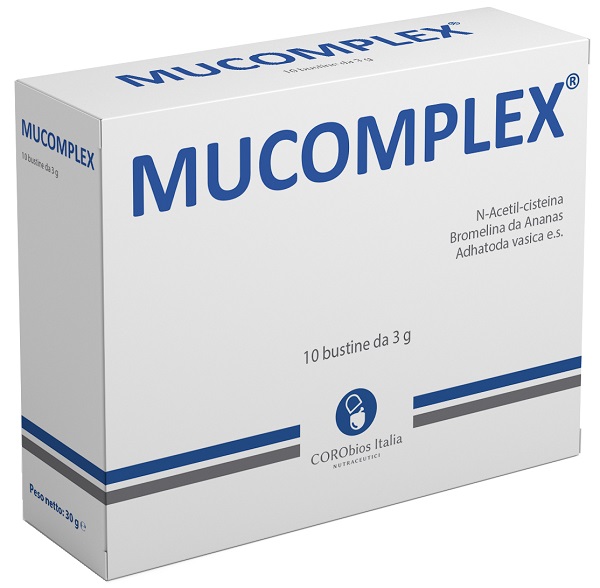 MUCOMPLEX 10 BUSTINE DA 3 G - Farmacianuova.eu