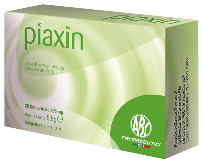 PIAXIN 20 CAPSULE 295 MG - Farmacianuova.eu