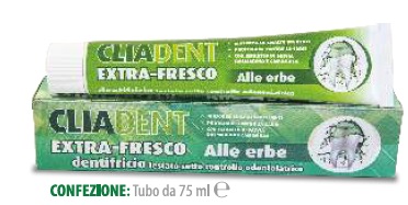 CLIADENT DENTIFRICIO ALITO FRESCO ALLE ERBE 75 ML - Farmacianuova.eu