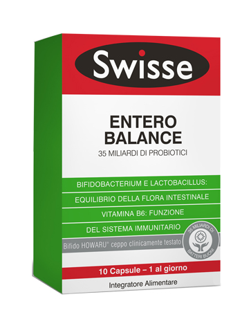 SWISSE ENTERO BALANCE 10 CAPSULE - Farmacianuova.eu