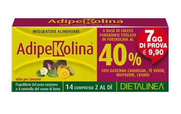 ADIPEKOLINA 7 DAYS 14 COMPRESSE DIETALINEA - Farmacianuova.eu