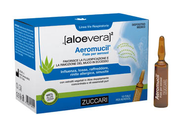ALOEVERA2 AEROMUCIL 10 FIALE 5 ML - Farmacianuova.eu