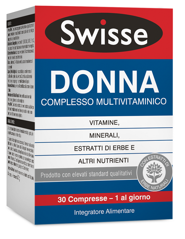 SWISSE MULTIVITAMINICO DONNA 30 COMPRESSE - Farmacianuova.eu