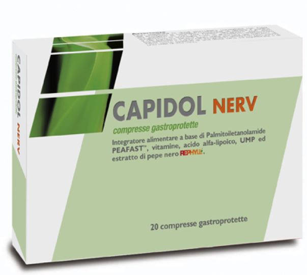 CAPIDOL NERV 20 COMPRESSE GASTROPROTETTE - Farmacianuova.eu