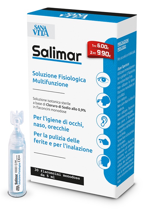 SANAVITA SOLUZIONE FISIOLOGICA 30 FIALOIDI X 5 ML - Farmacianuova.eu