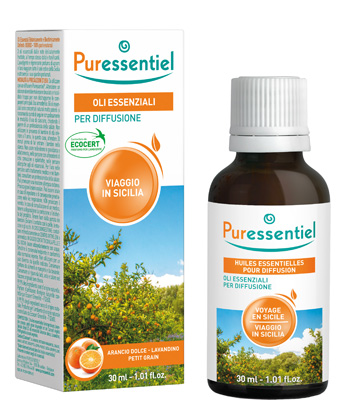 PURESSENTIEL MISCELA DIFFUSIONE VIAGGIO SICILIA 30 ML - Farmacianuova.eu