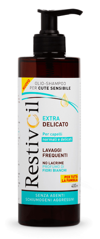 RESTIVOIL EXTRA DELICATO OLIO SHAMPOO PER CUTE SENSIBILE 400 ML - Farmacianuova.eu