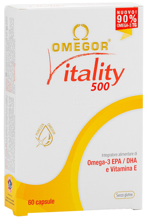 OMEGOR VITALITY 500 60 CAPSULE - Farmacianuova.eu