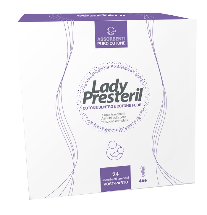 LADY PRESTERIL POSTPARTO 24 PEZZI - Farmacianuova.eu