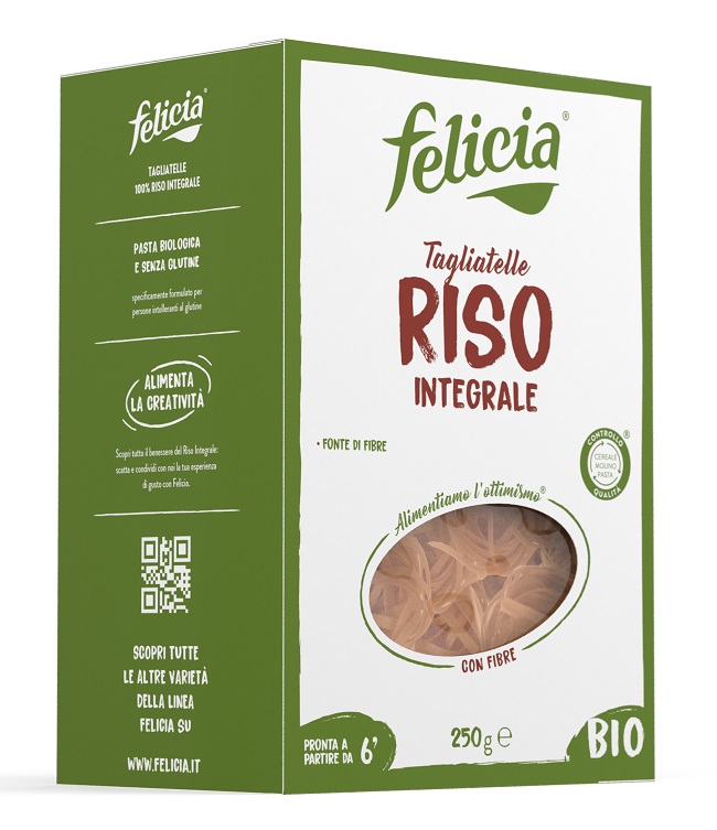 FELICIA TAGLIATELLE RISO INTEGRALE 250 G - Farmacianuova.eu