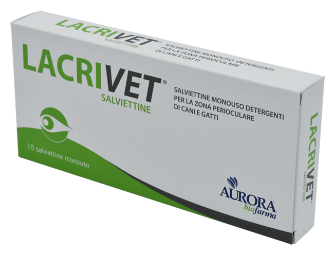 LACRIVET SALVIETTINE 15 PEZZI - Farmacianuova.eu