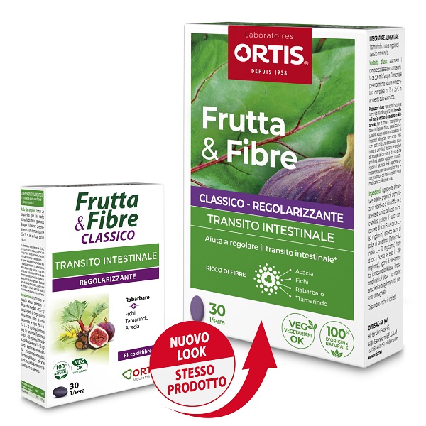FRUTTA & FIBRE CLASSICO 30 COMPRESSE - Farmacianuova.eu