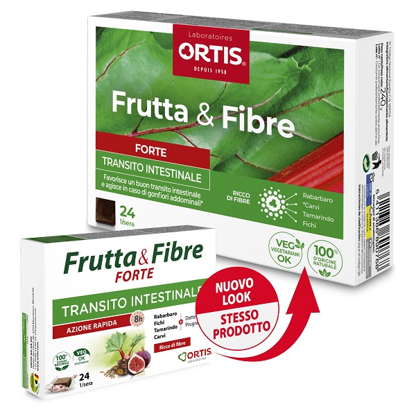 FRUTTA & FIBRE FORTE 24 CUBETTI - Farmacianuova.eu