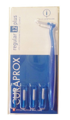 CURAPROX CPS REGULAR CPS 12 CON 5 SCOVOLINI + SUPPORTO - Farmacianuova.eu