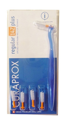 CURAPROX CPS REGULAR CPS 14Z CON 5 SCOVOLINI + SUPPORTO - Farmacianuova.eu