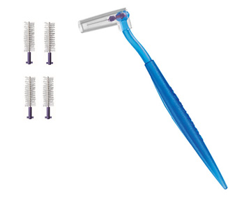 CURAPROX CPS REGULAR CPS 18 CON 4 SCOVOLINI + SUPPORTO - Farmacianuova.eu