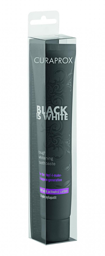 CURAPROX BLACK IS WHITE DENTIFRICIO TRAVEL SIZE 10 ML - Farmacianuova.eu