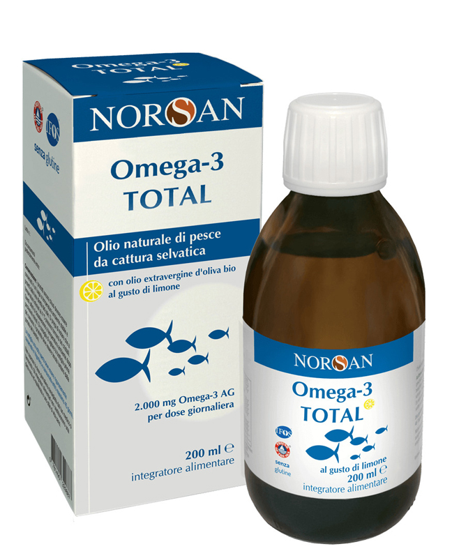 NORSAN OMEGA 3 TOTAL 200 ML GUSTO LIMONE - Farmacianuova.eu