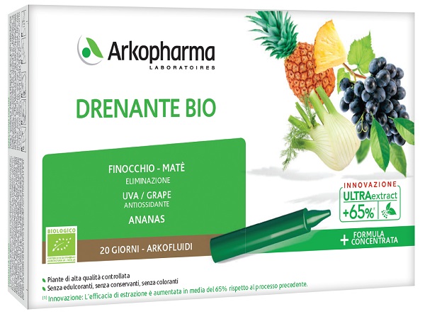 ARKOFLUIDI DRENANTE BIO 20 FIALE - Farmacianuova.eu