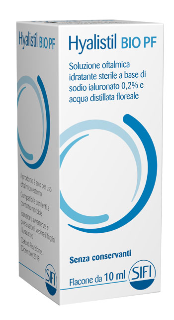 GOCCE OCULARI HA 0,2% E ACQUE DISTILLATE HYALISTIL BIO PF FRUTTI ROSSI 10 ML - Farmacianuova.eu