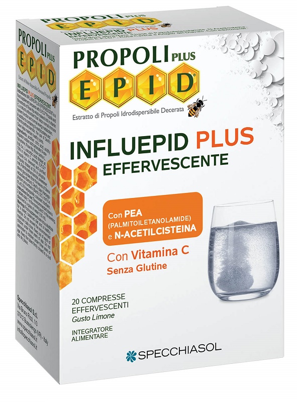 INFLUEPID PLUS EFFERVESCENTE PEA 20 COMPRESSE - Farmacianuova.eu