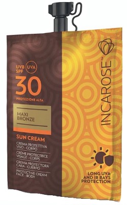 INCAROSE MAXI BRONZE SUN CREAM SPF30 50 ML - Farmacianuova.eu