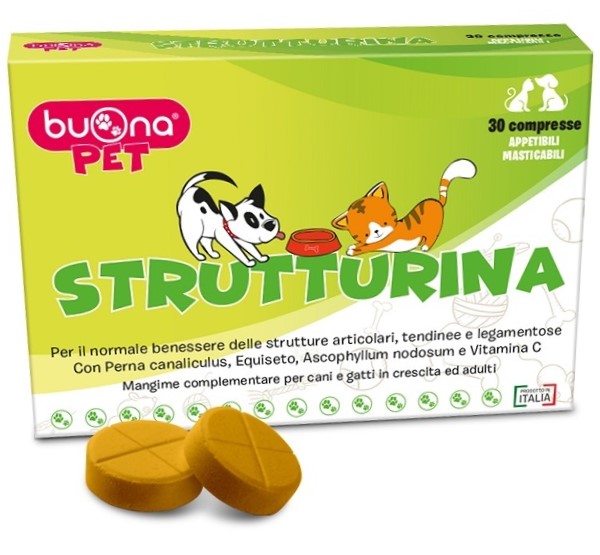 BUONAPET STRUTTURINA 30 COMPRESSE - Farmacianuova.eu
