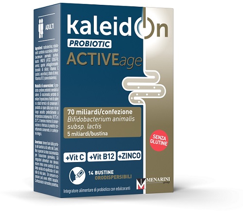 KALEIDON PROBIOTIC ACTIVE AGE 14 BUSTINE - Farmacianuova.eu