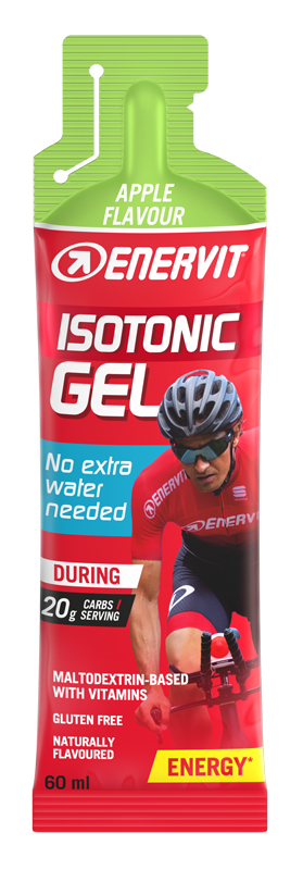 ENERVIT SPORT ISOTONICGEL APPLE 60 ML - Farmacianuova.eu