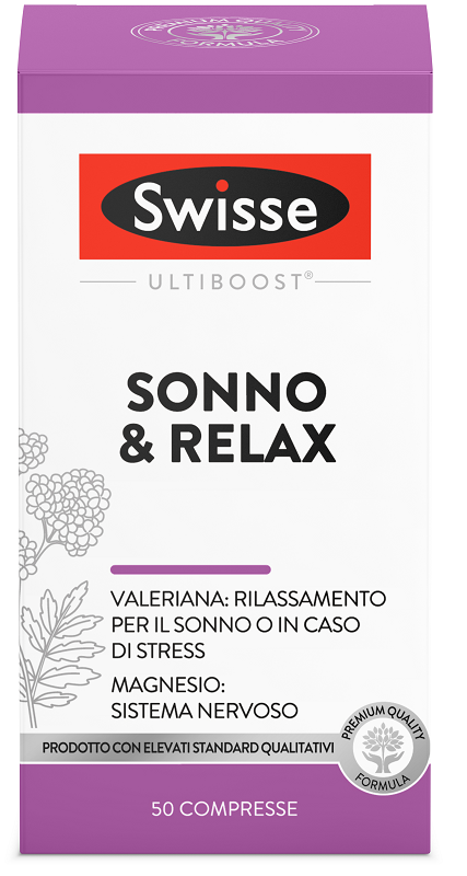 SWISSE VALERIANA SONNO RELAX 50 COMPRESSE - Farmacianuova.eu
