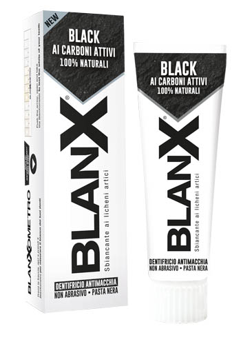 BLANX BLACK CARBONE 75 ML - Farmacianuova.eu