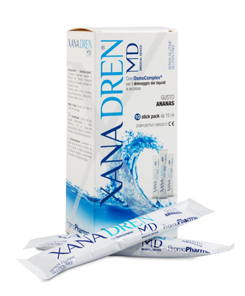 XANADREN MD ANANAS 10 STICK PACK X 15 ML - Farmacianuova.eu