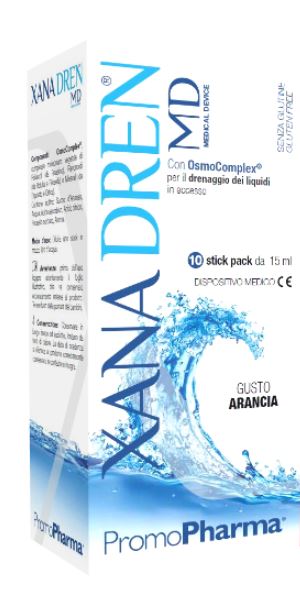 XANADREN MD ARANCIA 10 STICK PACK X 15 ML - Farmacianuova.eu