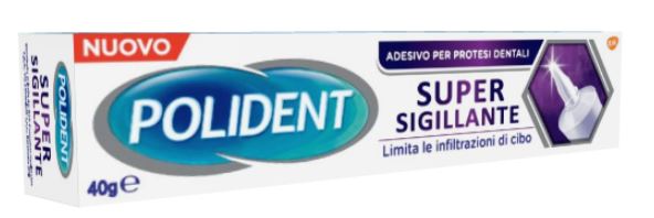 POLIDENT SUPER SIGILLANTE ADESIVO PROTESI DENTALE 40 G - Farmacianuova.eu