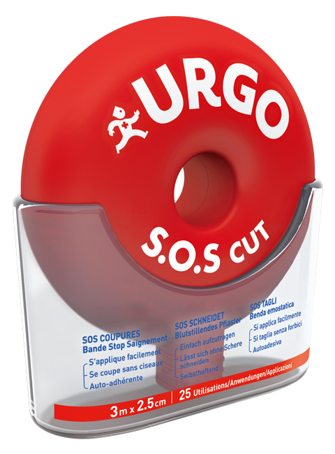 BENDA URGO SOS CUT 3X2,5CM - Farmacianuova.eu