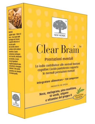 CLEAR BRAIN 120 COMPRESSE - Farmacianuova.eu