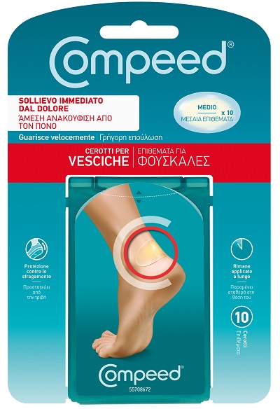 COMPEED CEROTTO VESCICHE MEDIO 10 PEZZI - Farmacianuova.eu