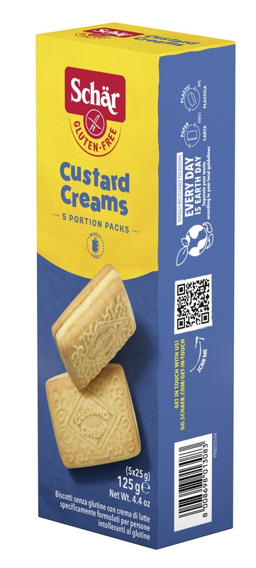 SCHAR CUSTARD CREAM 125 G - Farmacianuova.eu
