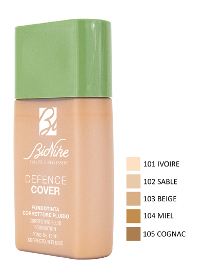 DEFENCE COVER FONDOTINTA CORRETTORE FLUIDO 104 40 ML - Farmacianuova.eu