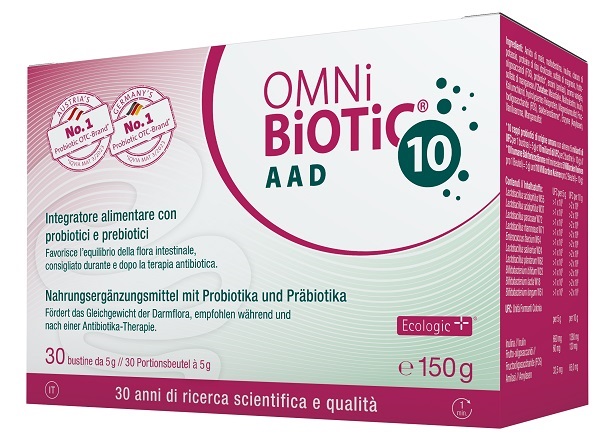 OMNI BIOTIC 10 AAD 30 BUSTINE DA 5 G - Farmacianuova.eu