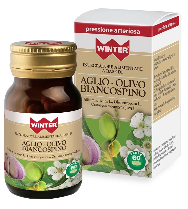 WINTER AGLIO BIANCOSPINO OLIVO 60 PERLE - Farmacianuova.eu