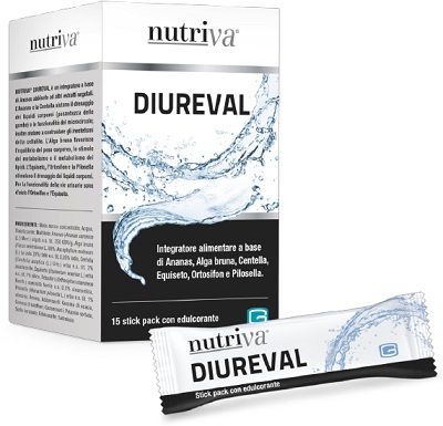 NUTRIVA DIUREVAL 15 STICK PACK DA 10 ML - Farmacianuova.eu