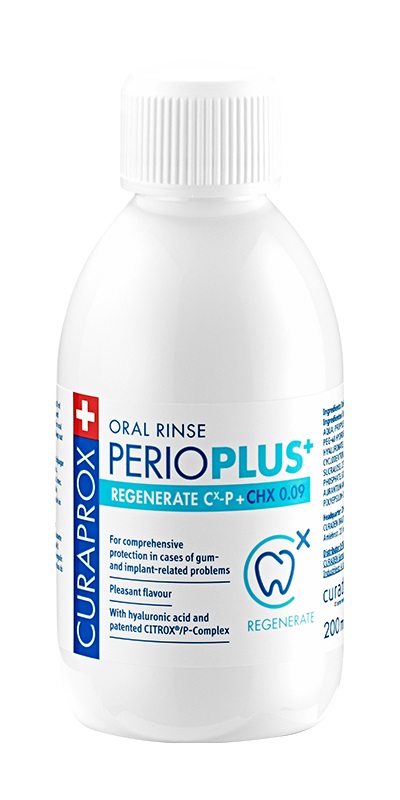 CURAPROX PERIOPLUS+ REGENERATE CHX 0,09% 200 ML - Farmacianuova.eu