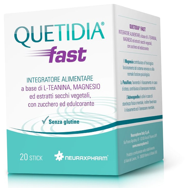 QUETIDIA FAST 20 STICK - Farmacianuova.eu