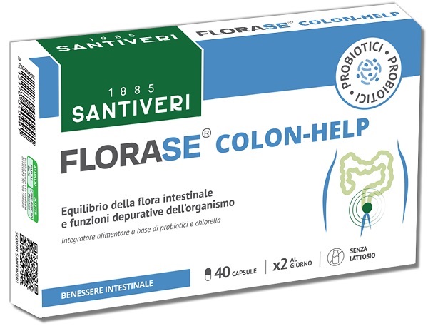 FLORASE COLON HELP 40 CAPSULE - Farmacianuova.eu
