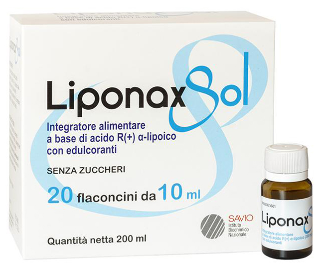 LIPONAX SOLUZIONE 20 FLACONCINI 10 ML - Farmacianuova.eu