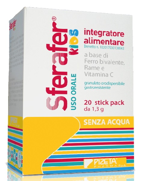 SFERAFER KIDS 20 STICK PACK - Farmacianuova.eu