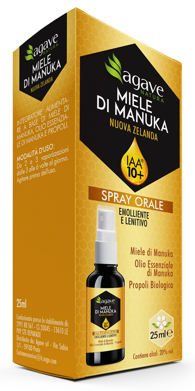 AGAVE NATURA SPRAY ORALE IAA 10+ 25 ML - Farmacianuova.eu