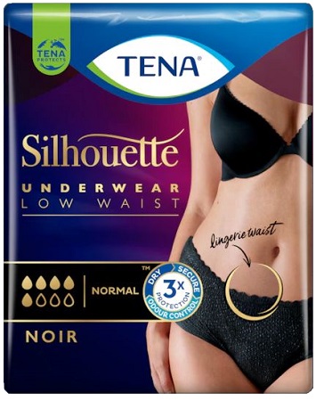 TENA SILHOUETTE NOIR M 10 PEZZI - Farmacianuova.eu